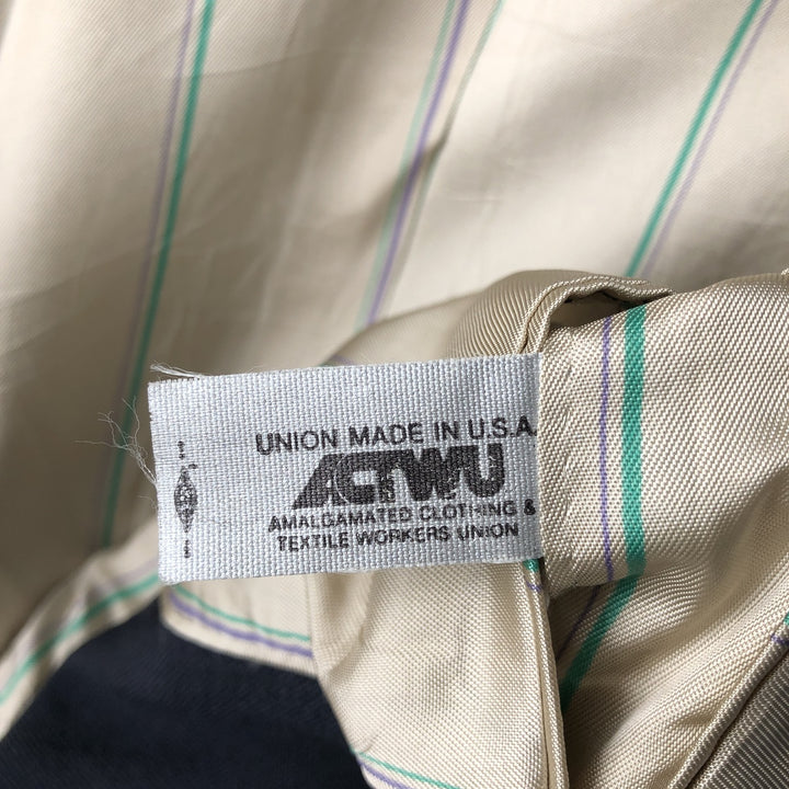 Racquet Club Dillard's Navy Blazer, Tailored Jacket, Made in USA, Men's Size L unclear navy blue type Vintage Second Hand