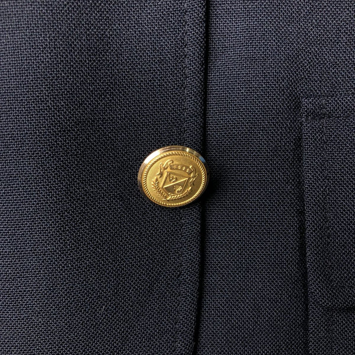 Racquet Club Dillard's Navy Blazer, Tailored Jacket, Made in USA, Men's Size L unclear navy blue type Vintage Second Hand