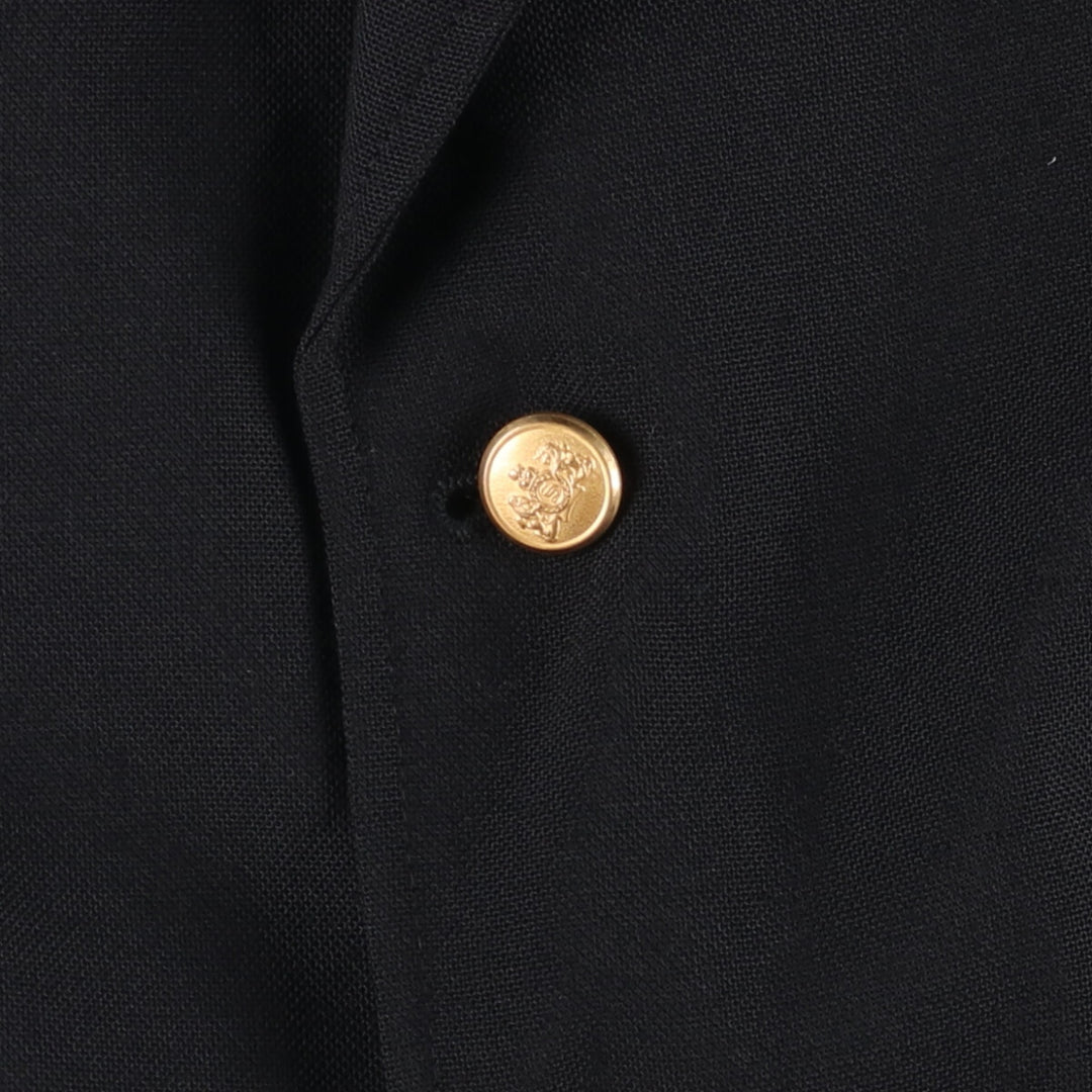 Stafford STAFFORD blazer, tailored jacket, made in USA, men's size XL polyester black type Vintage Second Hand