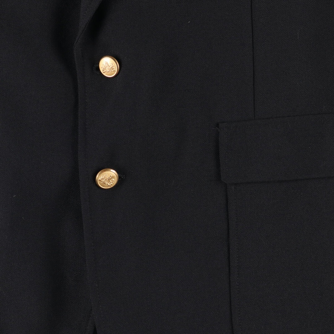 Stafford STAFFORD blazer, tailored jacket, made in USA, men's size XL polyester black type Vintage Second Hand