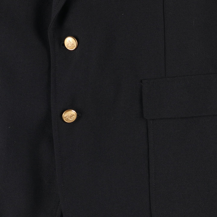 Stafford STAFFORD blazer, tailored jacket, made in USA, men's size XL polyester black type Vintage Second Hand