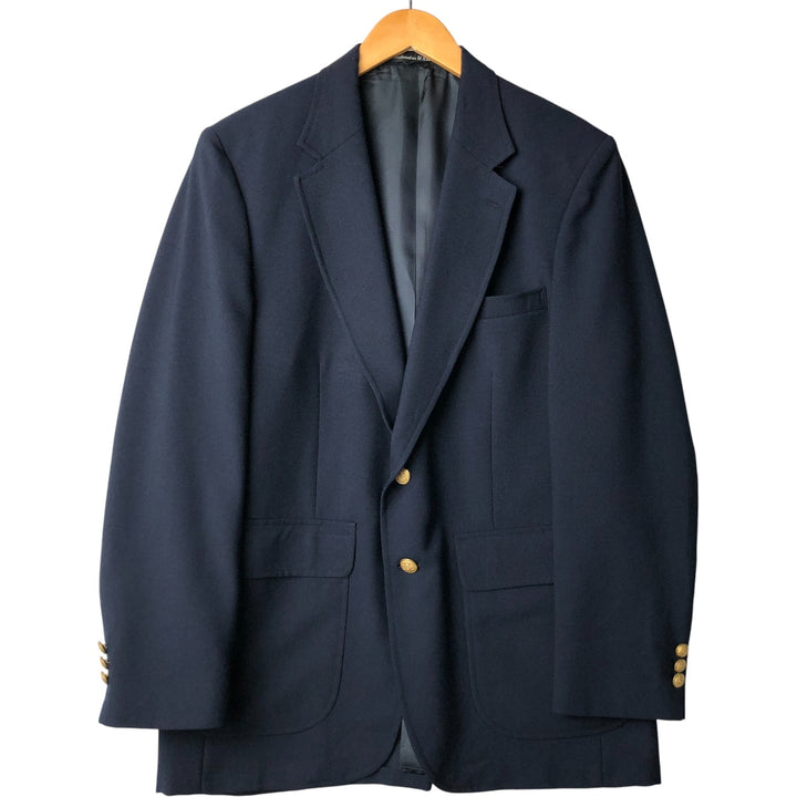 Stafford Navy Blazer, Tailored Jacket, Made in USA, Men's Size M unclear navy blue type Vintage Second Hand