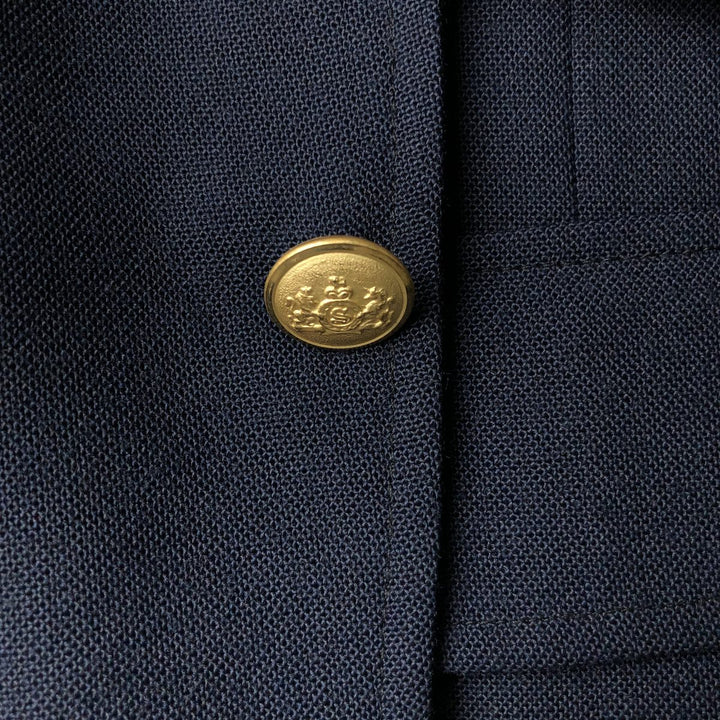 Stafford Navy Blazer, Tailored Jacket, Made in USA, Men's Size M unclear navy blue type Vintage Second Hand