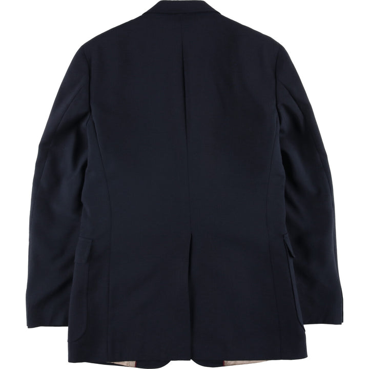 70s-80'S Ralph Lauren Chaps Navy Blazer Tailored Jacket Made in USA Men's Size Medium unclear navy blue type Vintage Second Hand