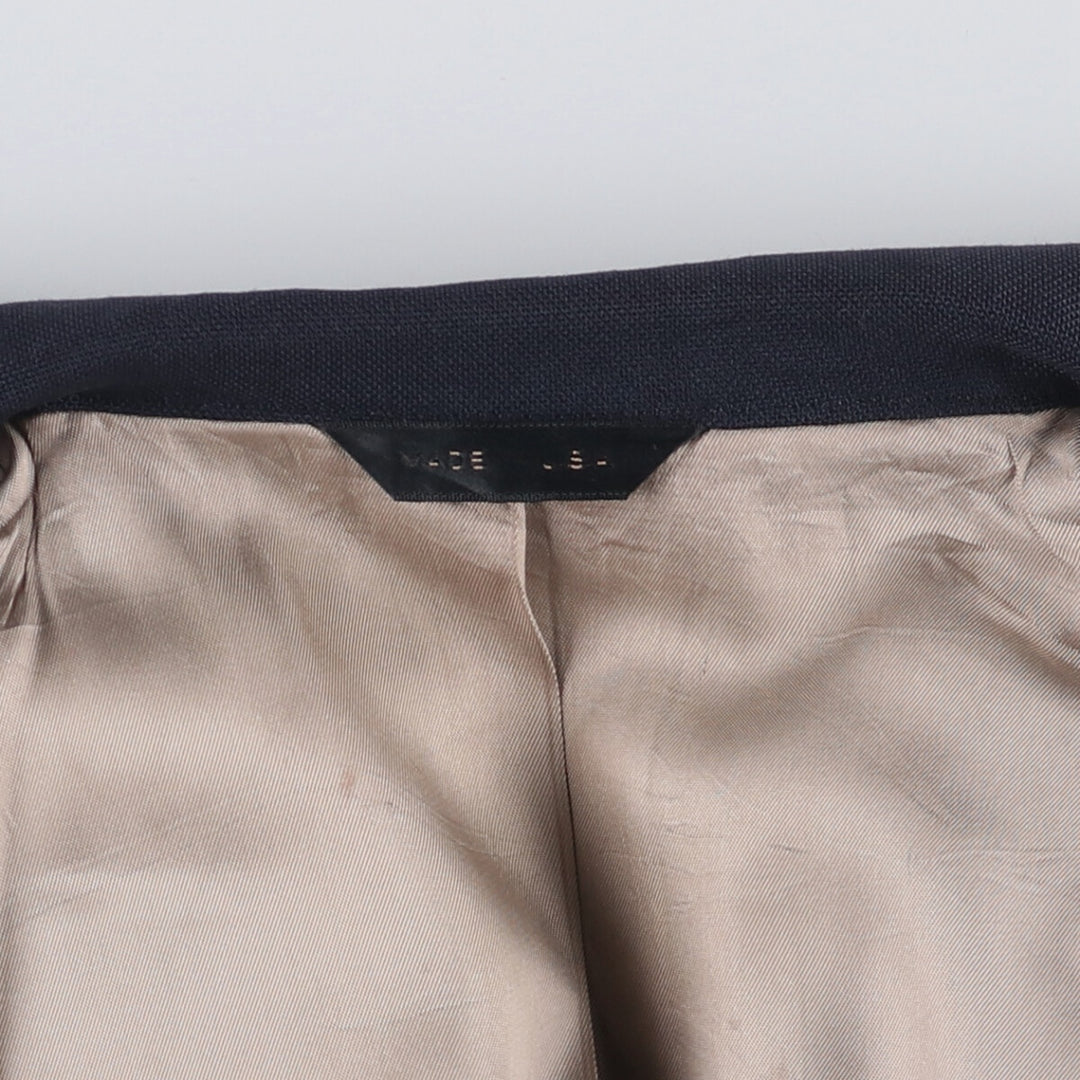 70s-80'S Ralph Lauren Chaps Navy Blazer Tailored Jacket Made in USA Men's Size Medium unclear navy blue type Vintage Second Hand