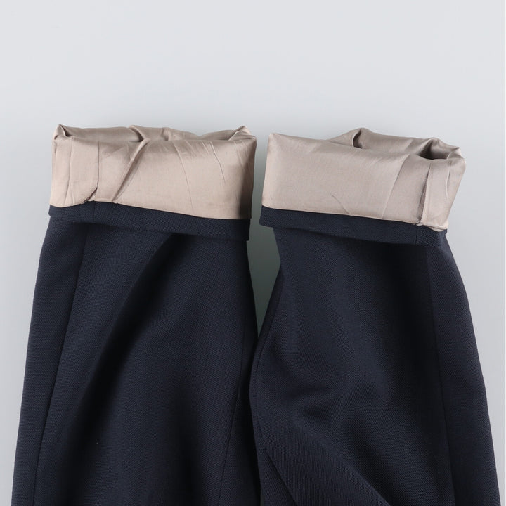 70s-80'S Ralph Lauren Chaps Navy Blazer Tailored Jacket Made in USA Men's Size Medium unclear navy blue type Vintage Second Hand