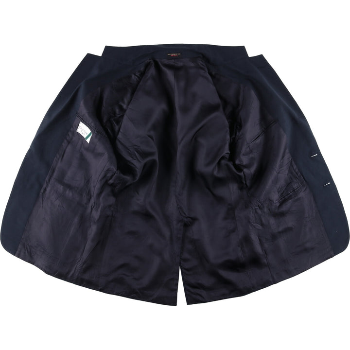 Garrison Park Navy Blazer, Tailored Jacket, Made in USA, Men's Size L unclear navy blue type Vintage Second Hand