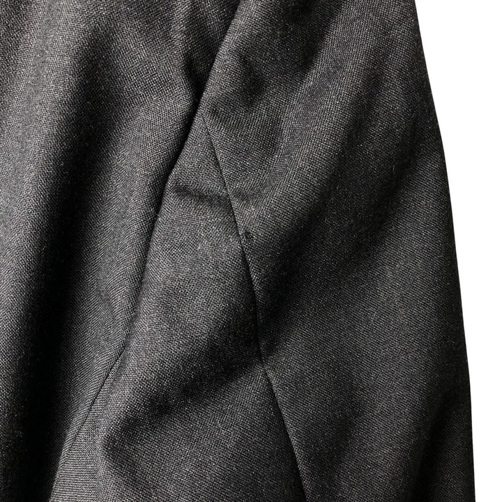 Vintage 1990'S Ralph Lauren POLO by Ralph Lauren wool tailored jacket, made in the USA, size S (men's size). wool Charcoal Vintage Second Hand