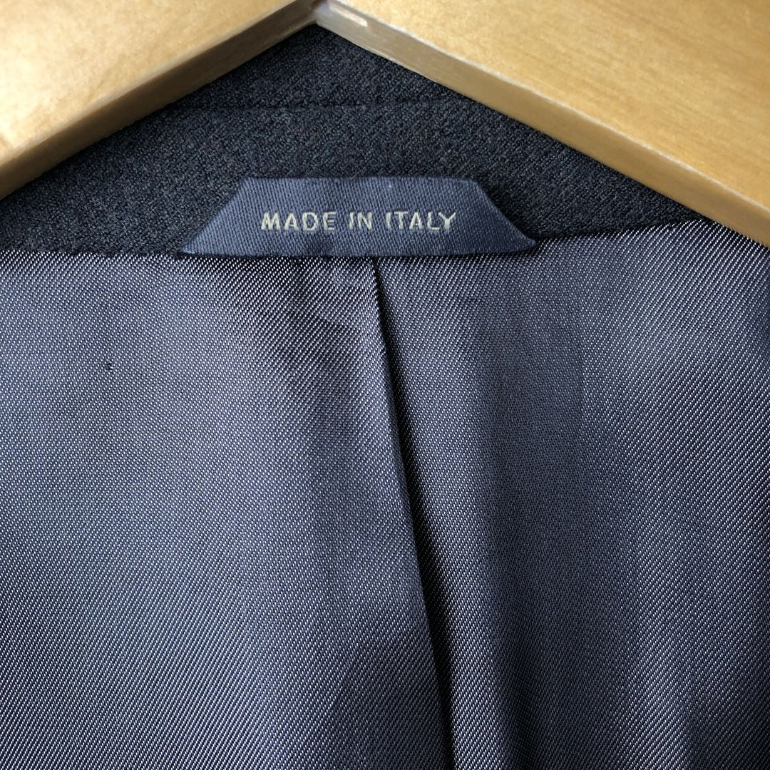 2000'S Banana Republic wool tailored jacket, made in Italy, men's size L wool Khaki type Vintage Second Hand