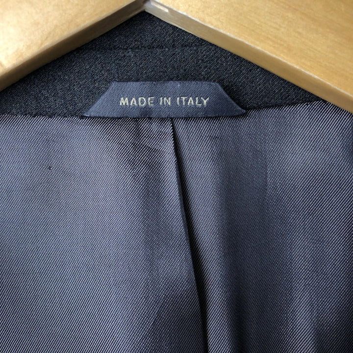 2000'S Banana Republic wool tailored jacket, made in Italy, men's size L wool Khaki type Vintage Second Hand