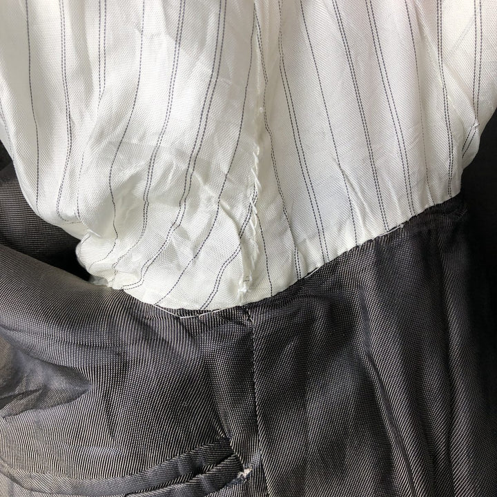 2000'S Banana Republic wool tailored jacket, made in Italy, men's size L wool Khaki type Vintage Second Hand