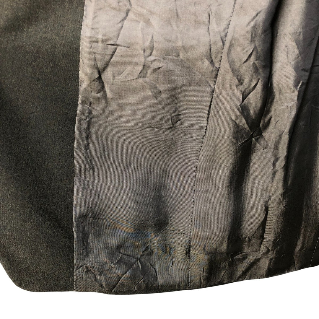 2000'S Banana Republic wool tailored jacket, made in Italy, men's size L wool Khaki type Vintage Second Hand