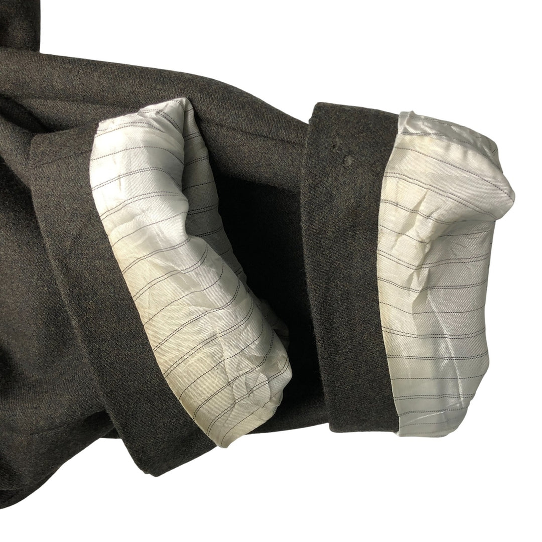 2000'S Banana Republic wool tailored jacket, made in Italy, men's size L wool Khaki type Vintage Second Hand