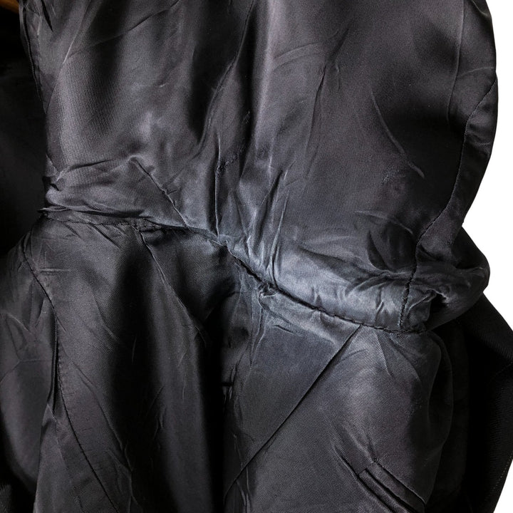 GIEVES and HAWKES Bespoke Striped Wool Tailored Jacket, Made in USA, Men's Size L wool navy blue type Vintage Second Hand