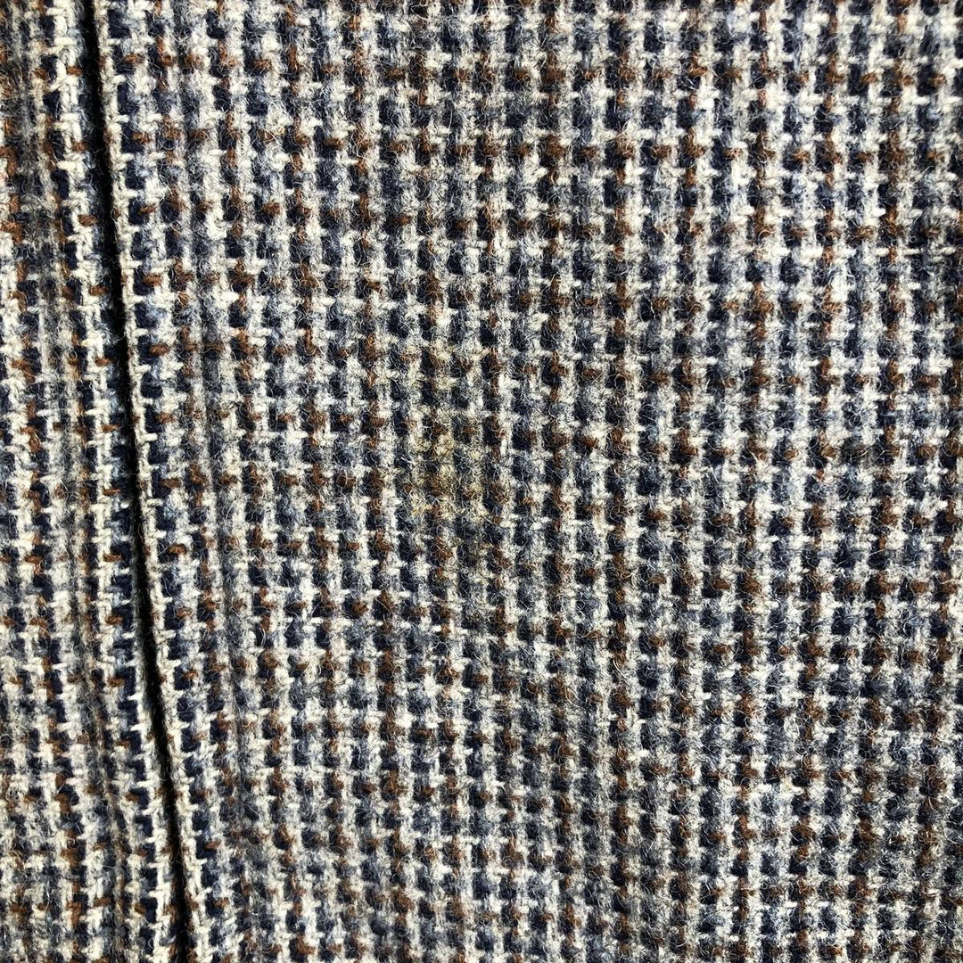 Vintage 1980'S Pendleton all-over print wool blouson, size L, men's wool gray type Vintage Second Hand