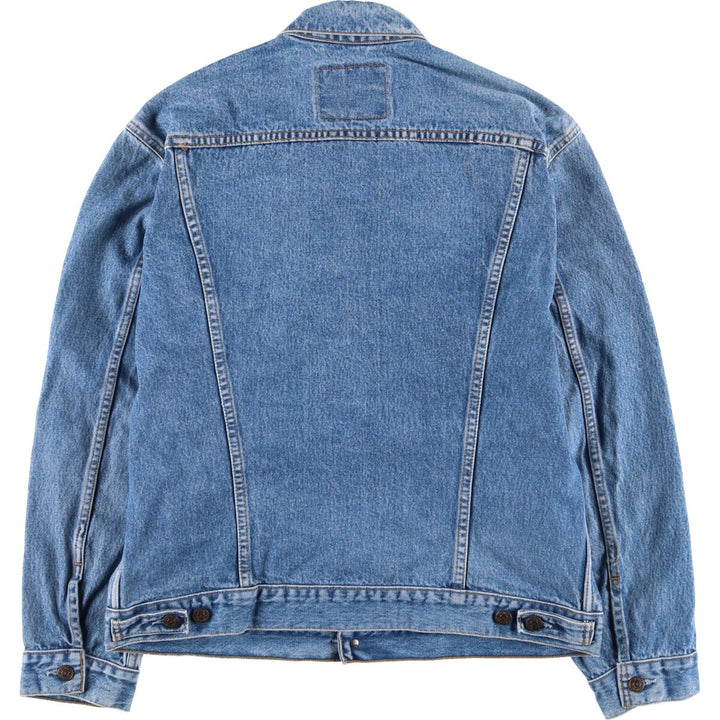 90'S Levi's 70503-0216 denim jacket, denim jacket, men's size L, vintage cotton blue type Vintage Second Hand