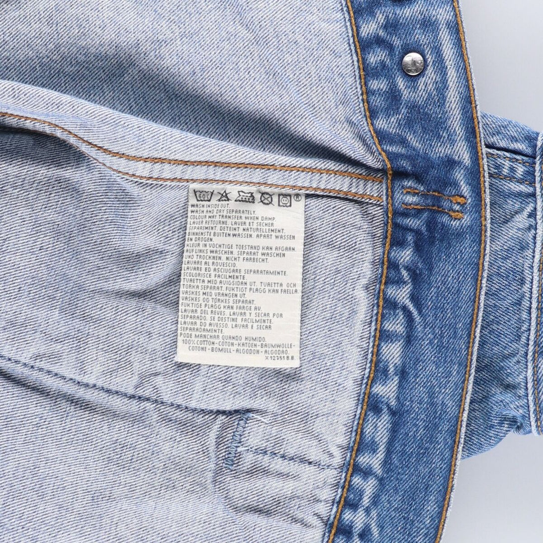 90'S Levi's 70503-0216 denim jacket, denim jacket, men's size L, vintage cotton blue type Vintage Second Hand