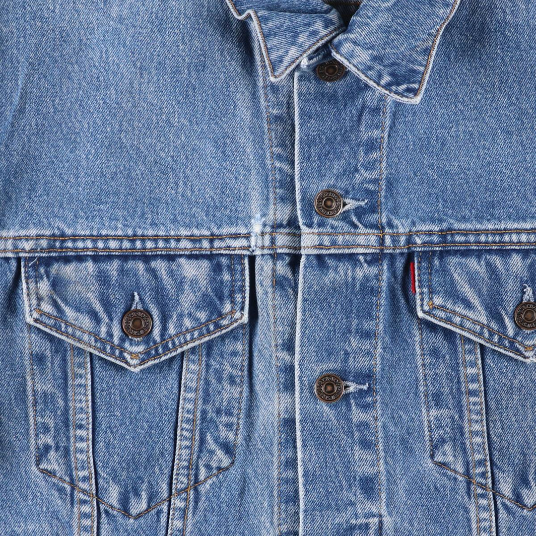 90'S Levi's 70503-0216 denim jacket, denim jacket, men's size L, vintage cotton blue type Vintage Second Hand