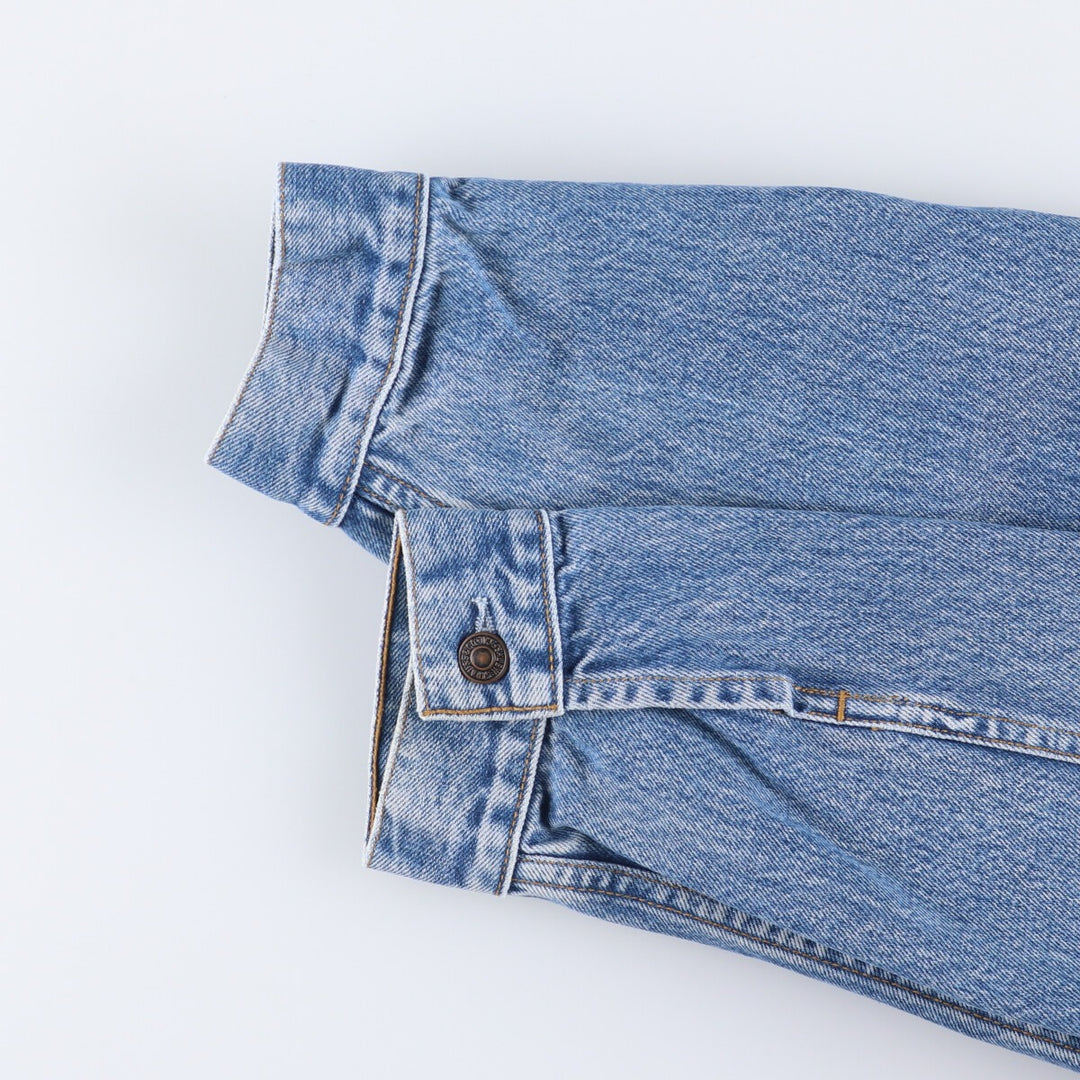 90'S Levi's 70503-0216 denim jacket, denim jacket, men's size L, vintage cotton blue type Vintage Second Hand