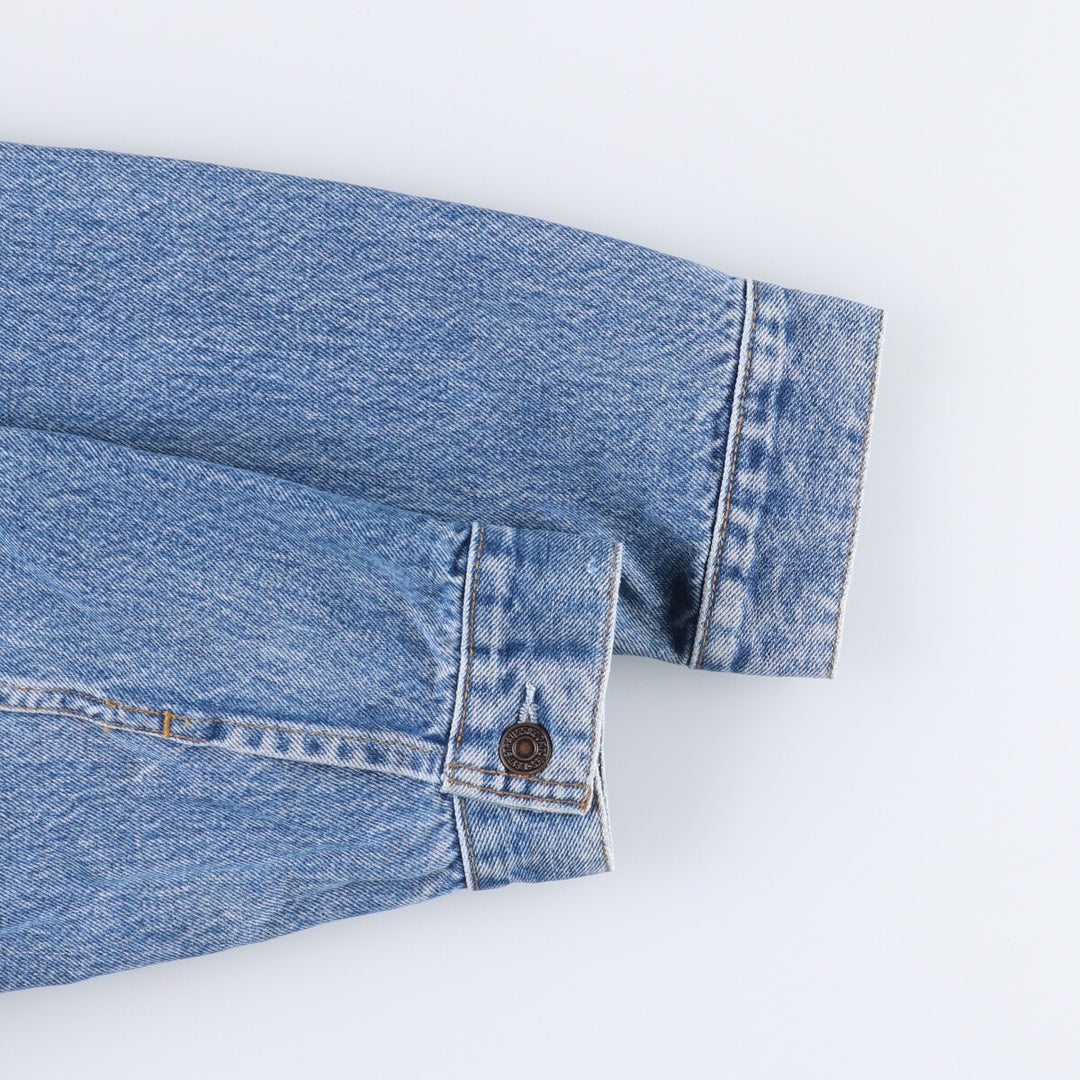 90'S Levi's 70503-0216 denim jacket, denim jacket, men's size L, vintage cotton blue type Vintage Second Hand