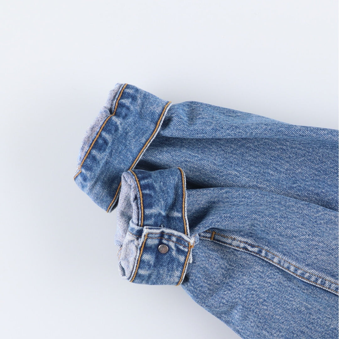 90'S Levi's 70503-0216 denim jacket, denim jacket, men's size L, vintage cotton blue type Vintage Second Hand