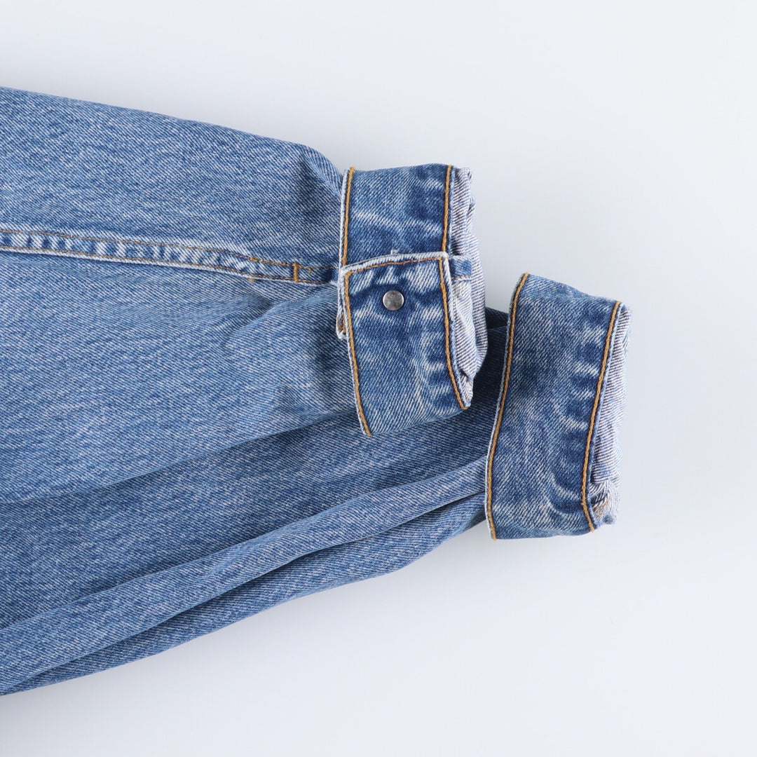 90'S Levi's 70503-0216 denim jacket, denim jacket, men's size L, vintage cotton blue type Vintage Second Hand