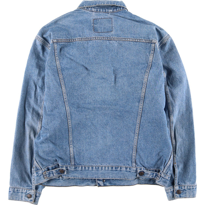 90'S Levi's 70503-0216 Euro Model Denim Jacket, Men's XL, Vintage cotton blue type Vintage Second Hand