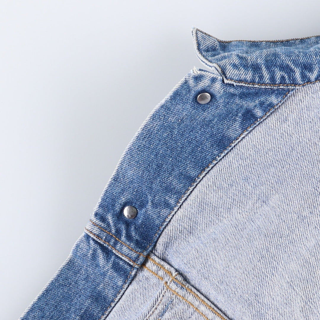 90'S Levi's 70503-0216 Euro Model Denim Jacket, Men's XL, Vintage cotton blue type Vintage Second Hand