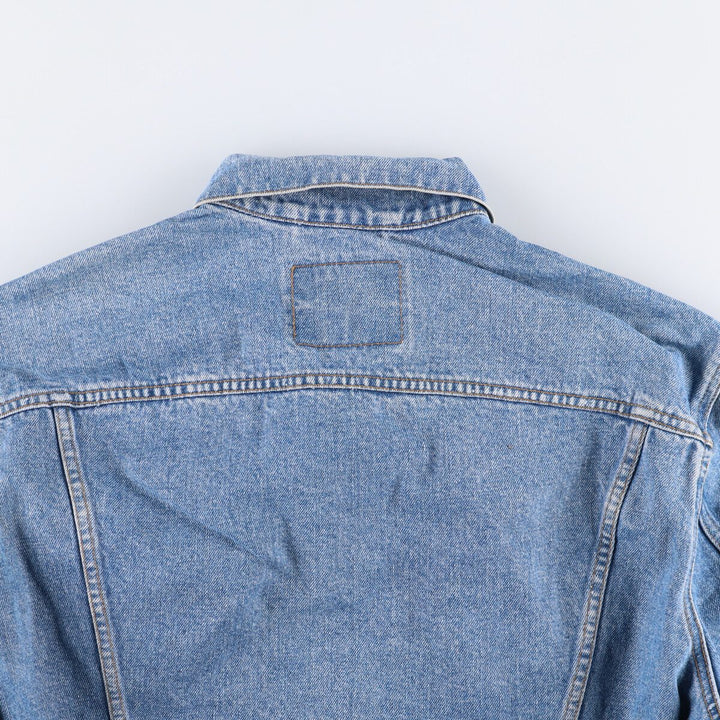 90'S Levi's 70503-0216 Euro Model Denim Jacket, Men's XL, Vintage cotton blue type Vintage Second Hand