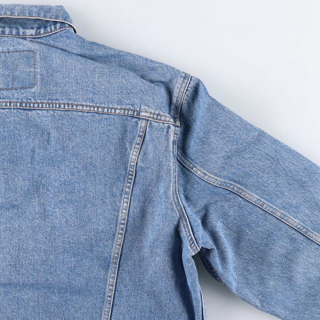 90'S Levi's 70503-0216 Euro Model Denim Jacket, Men's XL, Vintage cotton blue type Vintage Second Hand