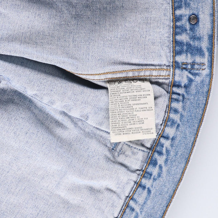 90'S Levi's 70503-0210 denim jacket, denim jacket, men's size L, vintage cotton blue type Vintage Second Hand