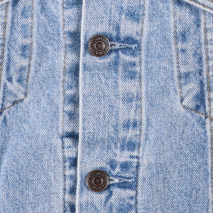 90'S Levi's 70503-0210 denim jacket, denim jacket, men's size L, vintage cotton blue type Vintage Second Hand