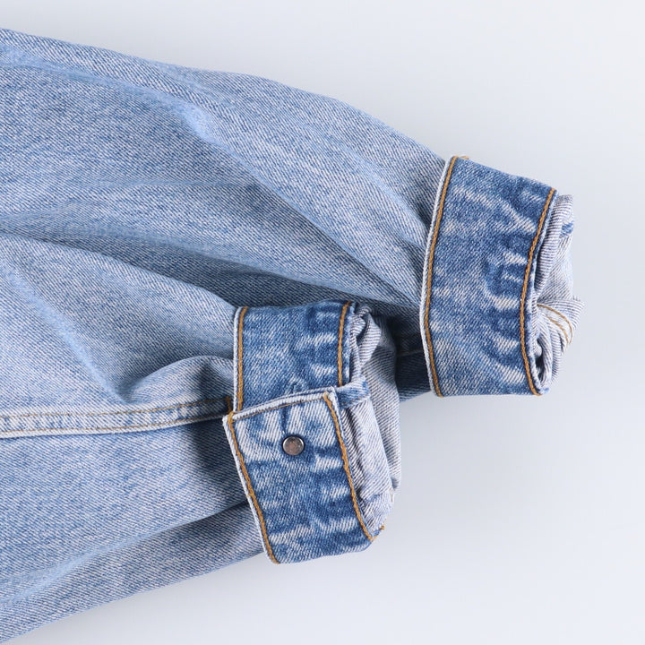 90'S Levi's 70503-0210 denim jacket, denim jacket, men's size L, vintage cotton blue type Vintage Second Hand