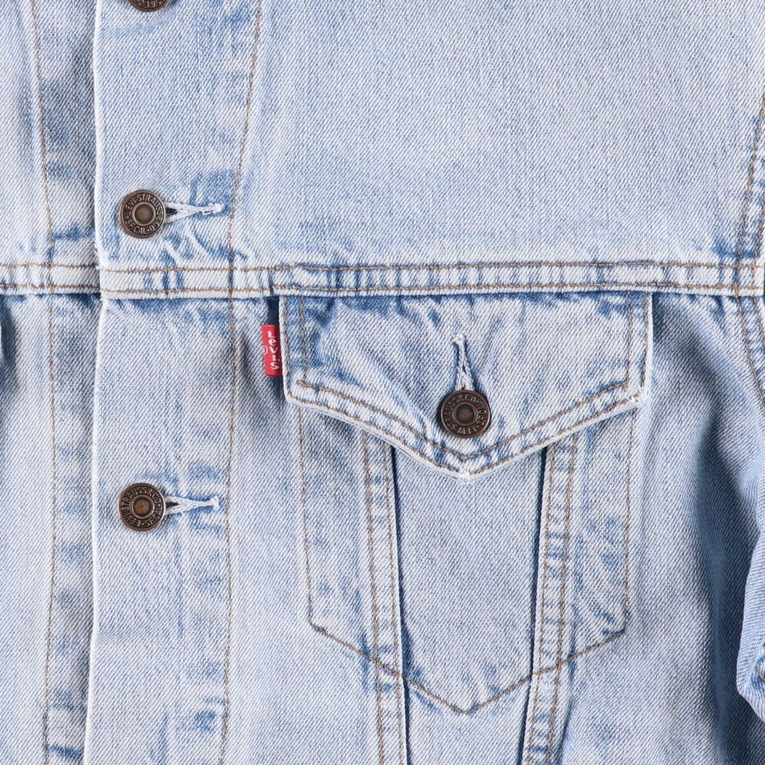 90'S Levi's 70503-0482 denim jacket, denim jacket, men's size L, vintage cotton blue type Vintage Second Hand
