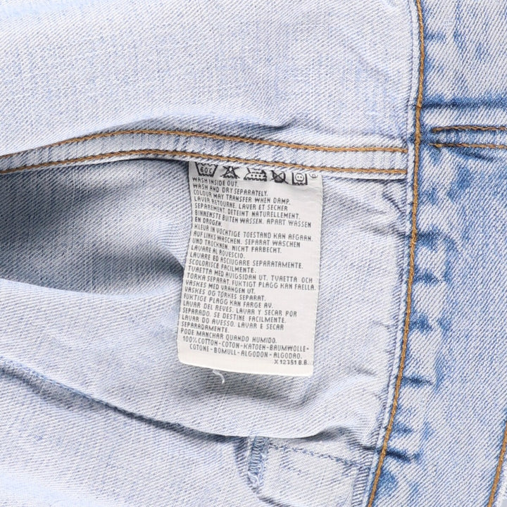 90'S Levi's 70503-0482 denim jacket, denim jacket, men's size L, vintage cotton blue type Vintage Second Hand