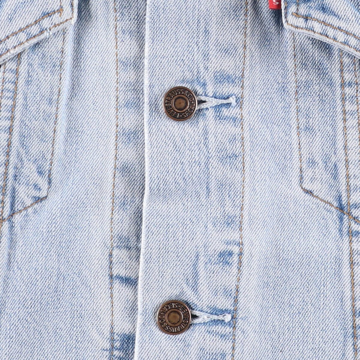 90'S Levi's 70503-0482 denim jacket, denim jacket, men's size L, vintage cotton blue type Vintage Second Hand