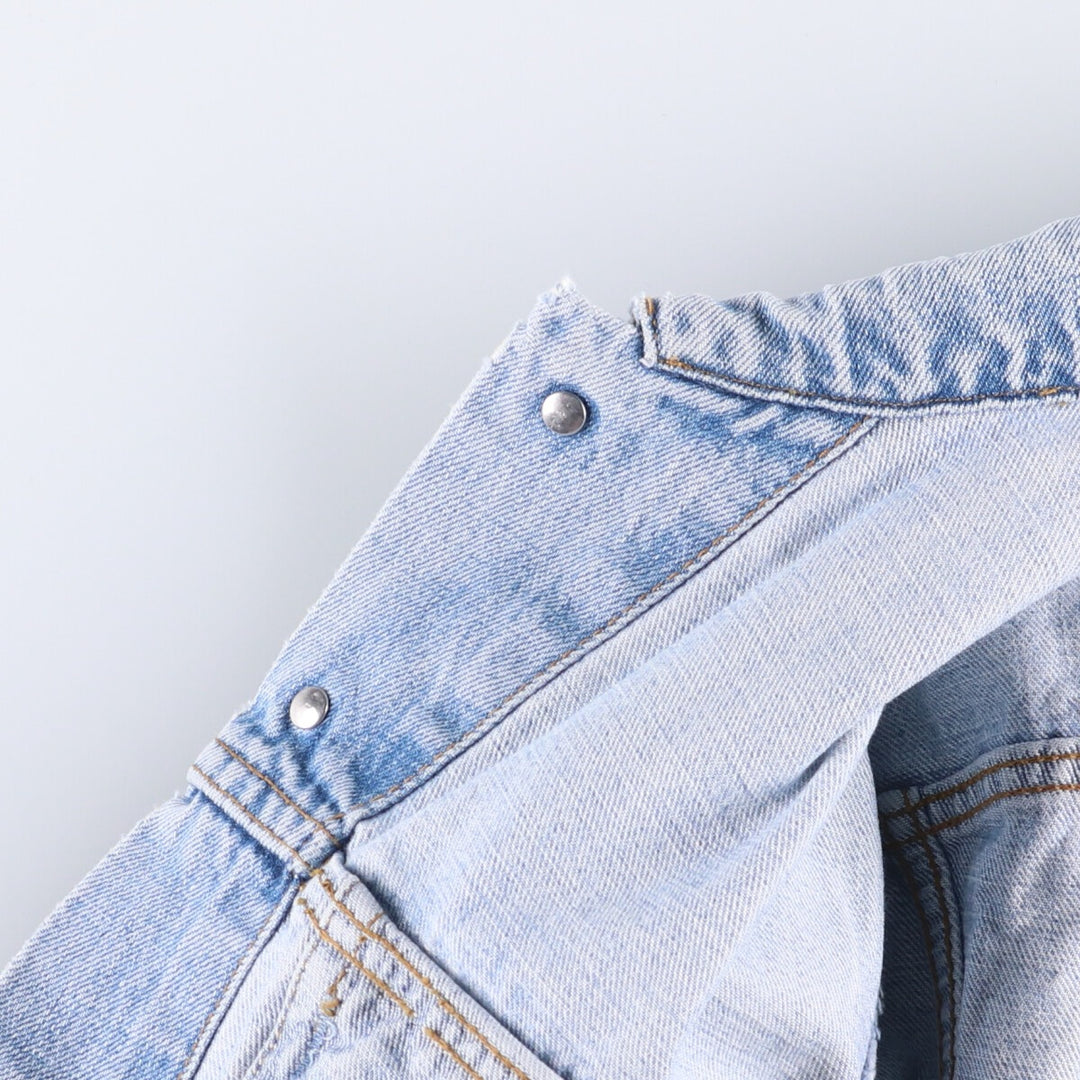 90'S Levi's 70503-0482 denim jacket, denim jacket, men's size L, vintage cotton blue type Vintage Second Hand