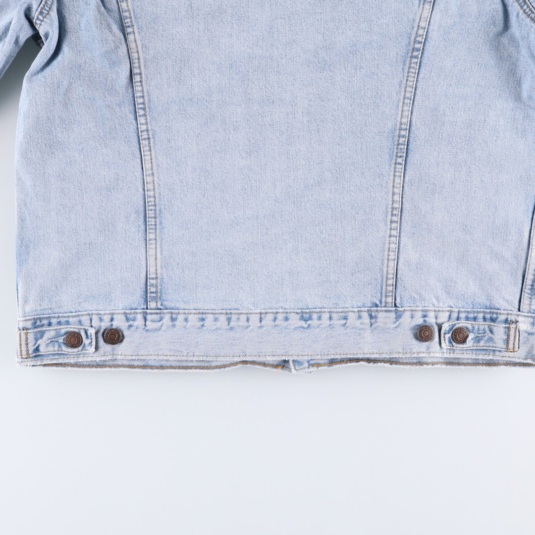 90'S Levi's 70503-0482 denim jacket, denim jacket, men's size L, vintage cotton blue type Vintage Second Hand