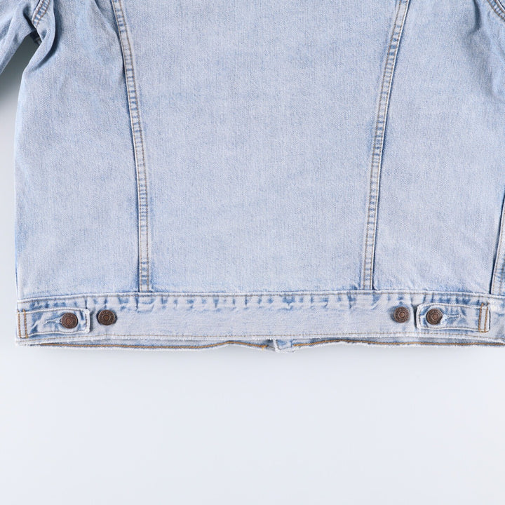 90'S Levi's 70503-0482 denim jacket, denim jacket, men's size L, vintage cotton blue type Vintage Second Hand