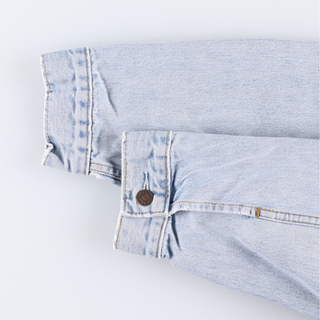 90'S Levi's 70503-0482 denim jacket, denim jacket, men's size L, vintage cotton blue type Vintage Second Hand