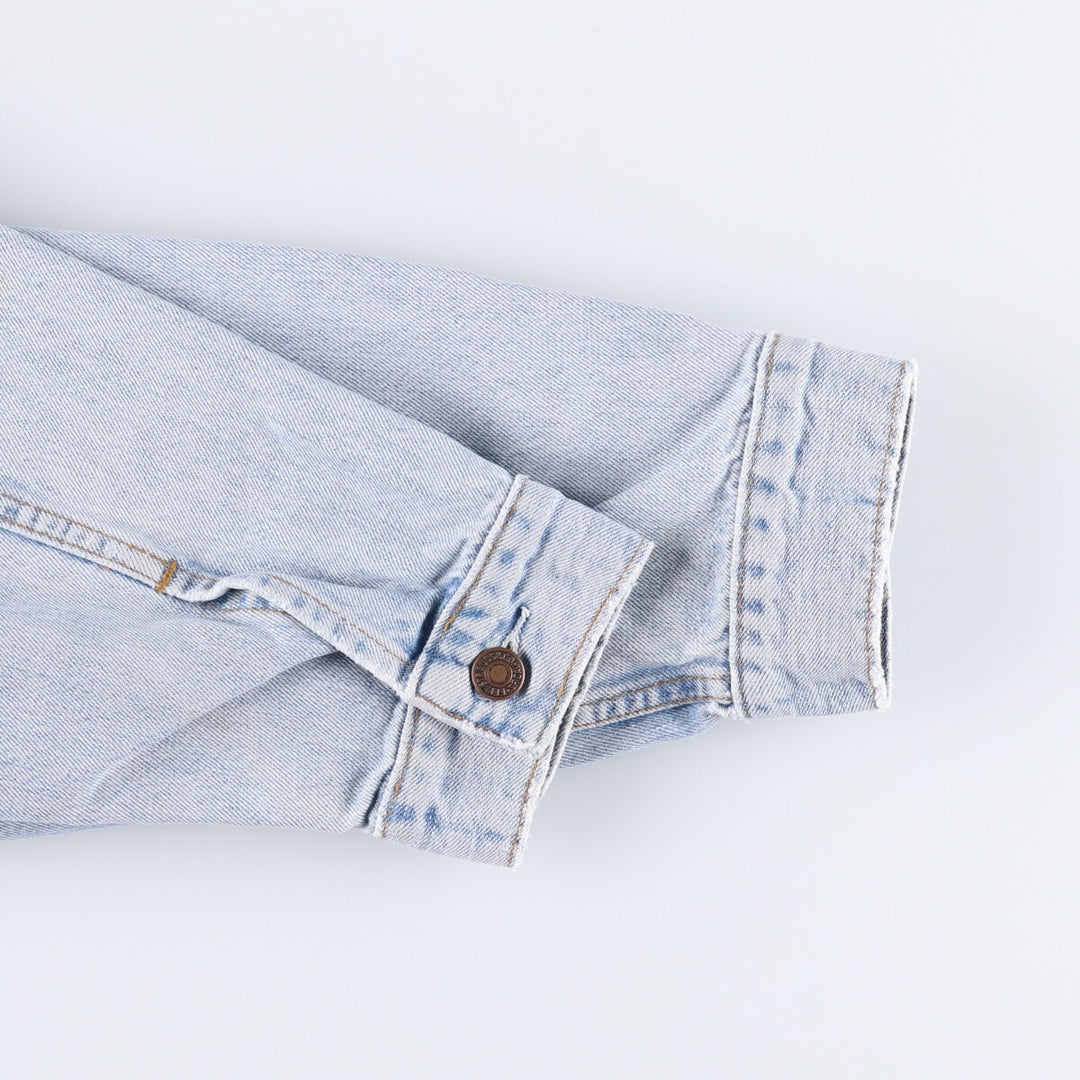 90'S Levi's 70503-0482 denim jacket, denim jacket, men's size L, vintage cotton blue type Vintage Second Hand