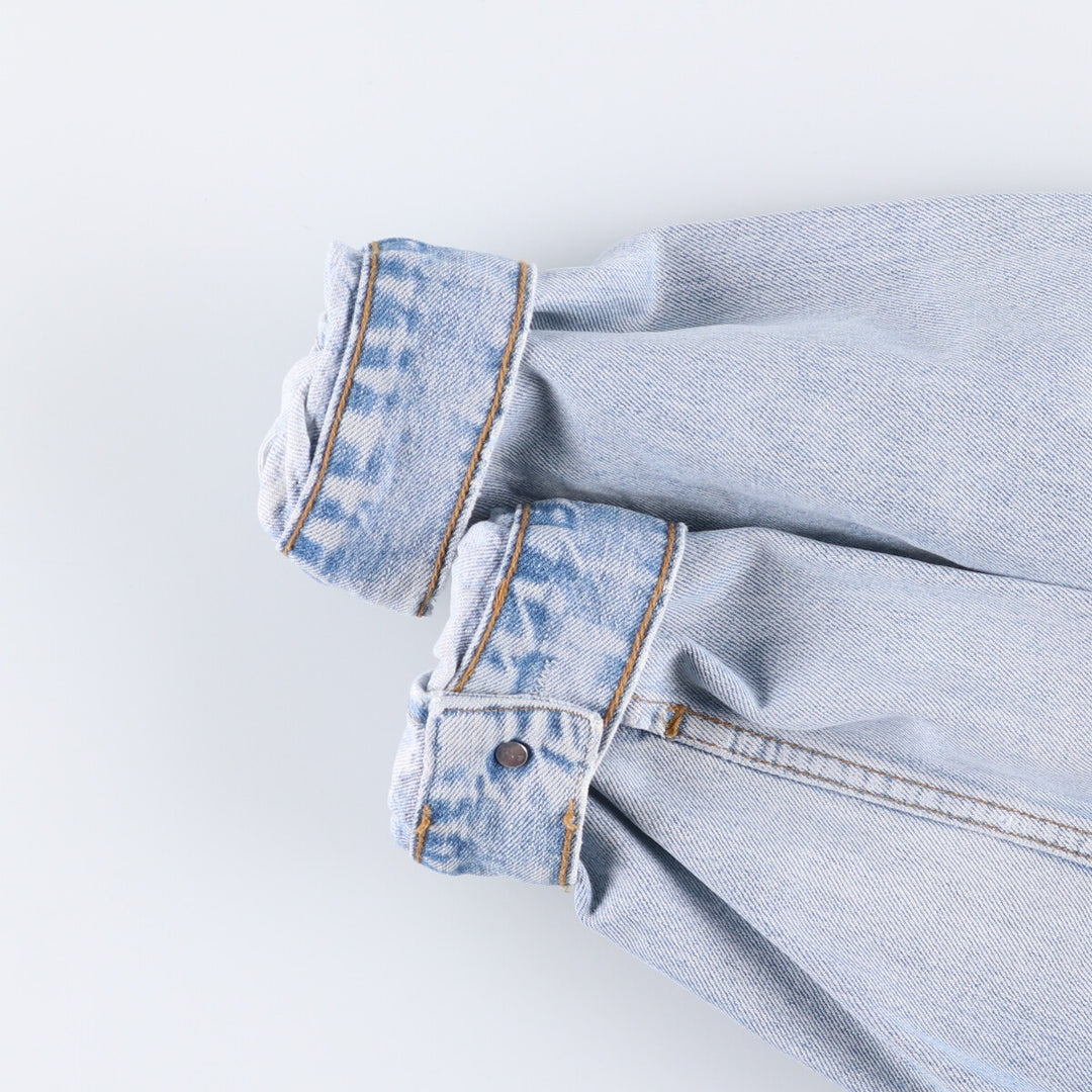 90'S Levi's 70503-0482 denim jacket, denim jacket, men's size L, vintage cotton blue type Vintage Second Hand