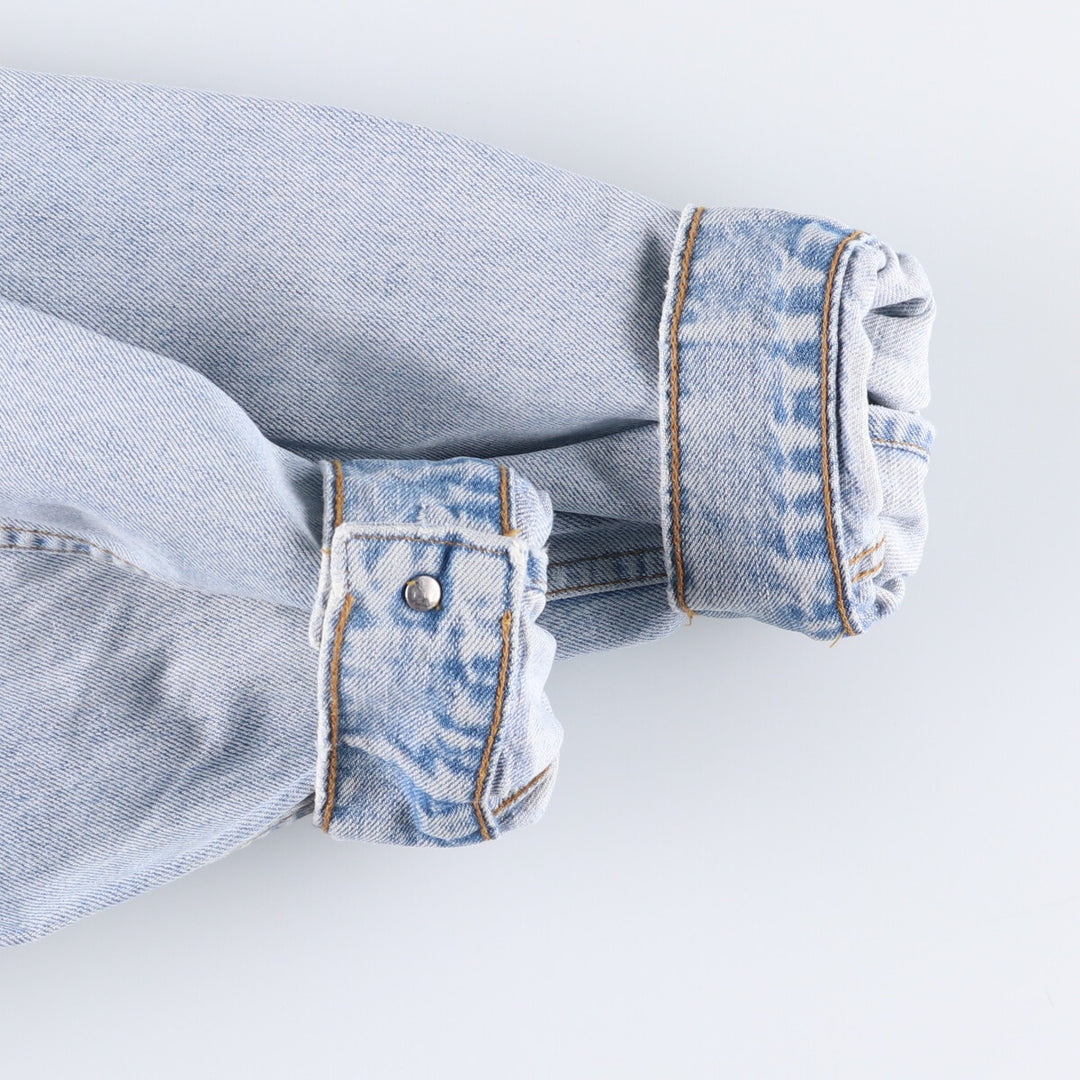 90'S Levi's 70503-0482 denim jacket, denim jacket, men's size L, vintage cotton blue type Vintage Second Hand