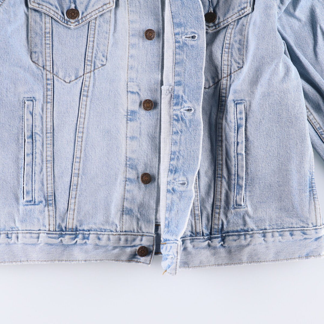 90'S Levi's 70503-0482 denim jacket, denim jacket, men's size L, vintage cotton blue type Vintage Second Hand