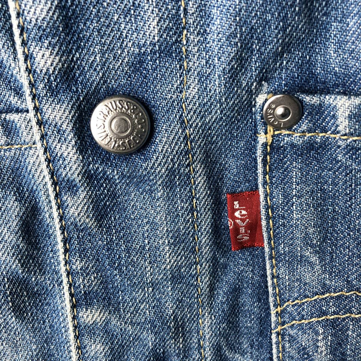 2000'S Levi's Engineered Euro Model 70100-0835 draped denim jacket, men's size L cotton blue type Vintage Second Hand