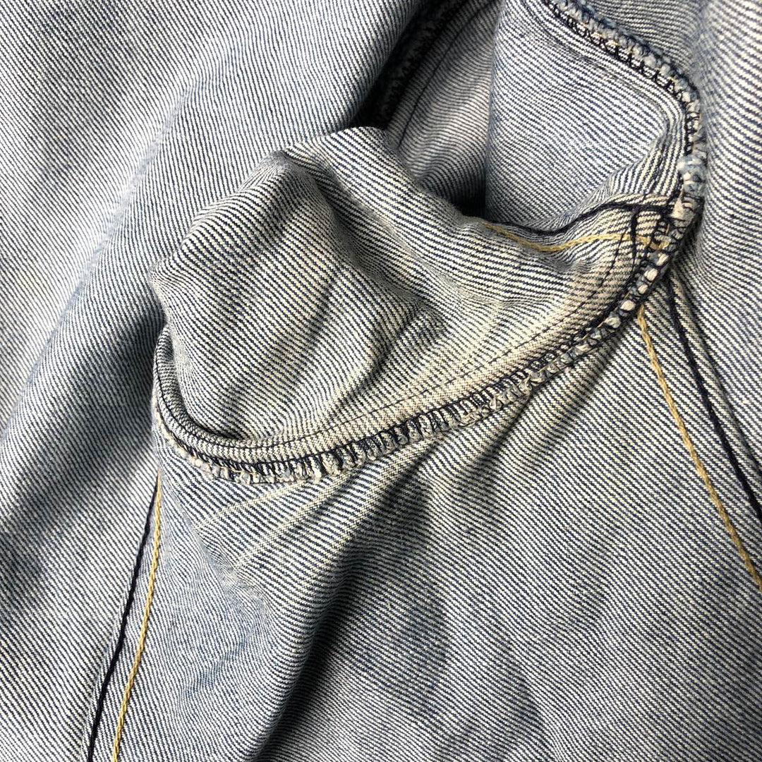 2000'S Levi's Engineered Euro Model 70100-0835 draped denim jacket, men's size L cotton blue type Vintage Second Hand