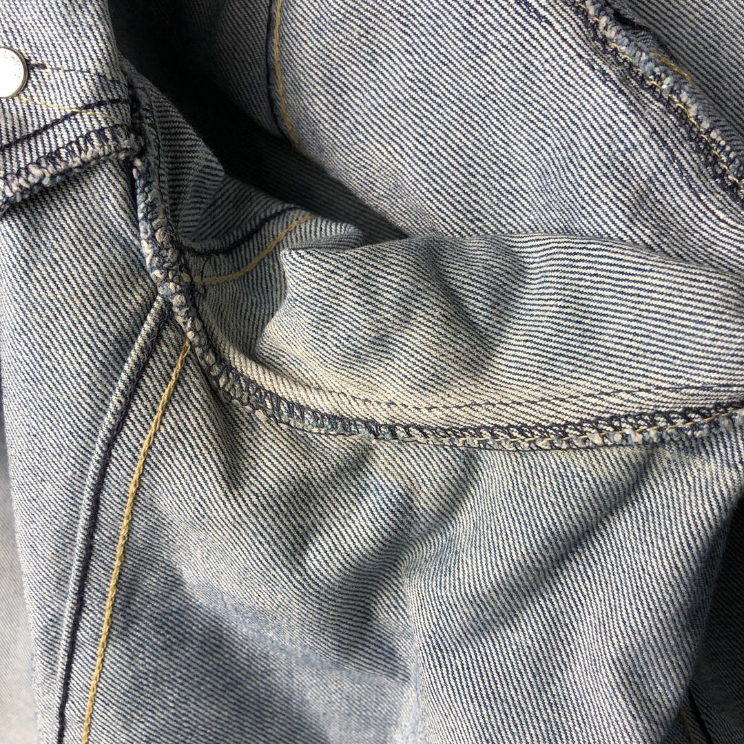 2000'S Levi's Engineered Euro Model 70100-0835 draped denim jacket, men's size L cotton blue type Vintage Second Hand