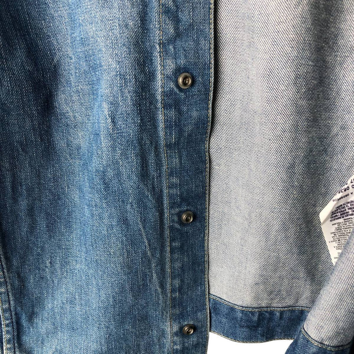 2000'S Levi's Engineered Euro Model 70100-0835 draped denim jacket, men's size L cotton blue type Vintage Second Hand