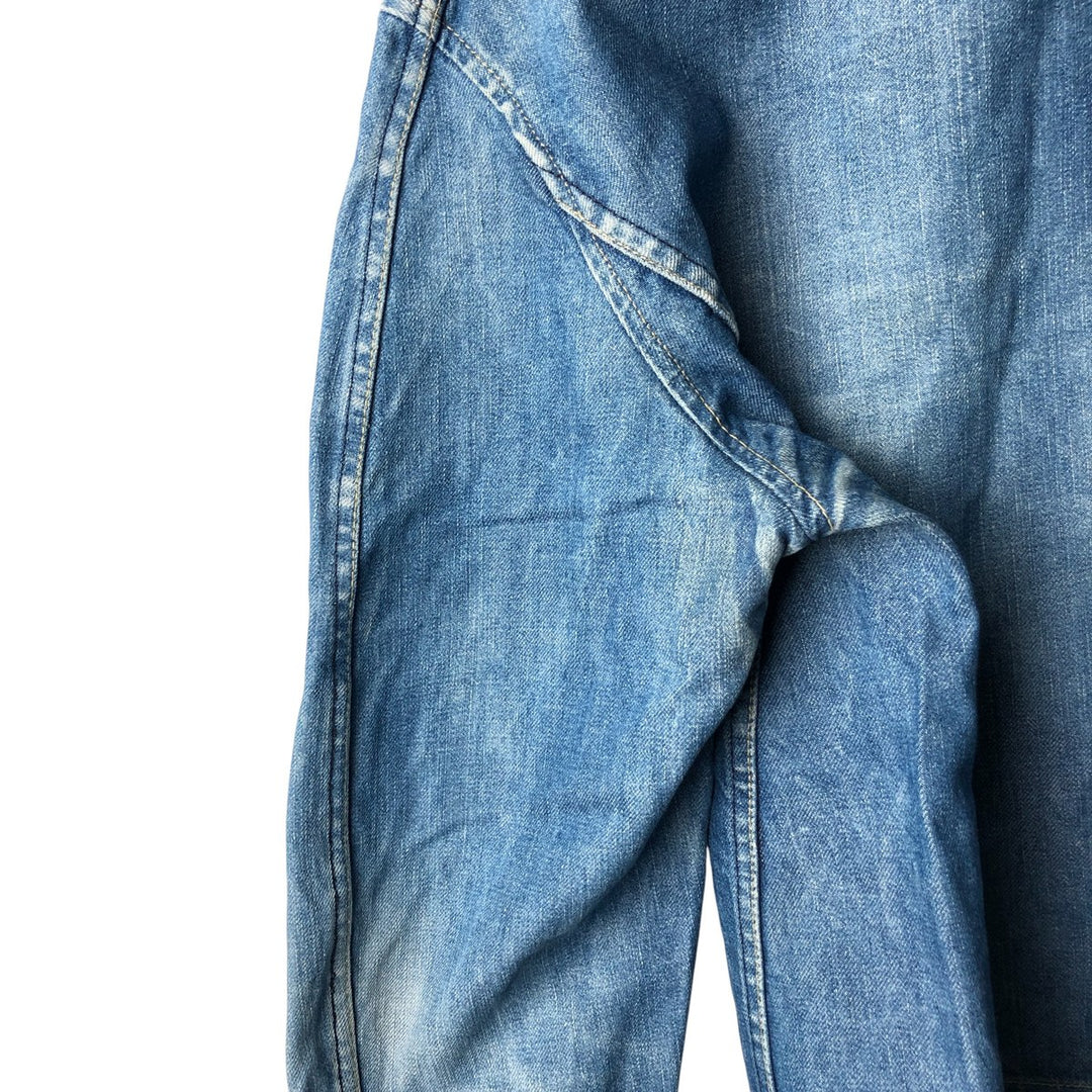 2000'S Levi's Engineered Euro Model 70100-0835 draped denim jacket, men's size L cotton blue type Vintage Second Hand