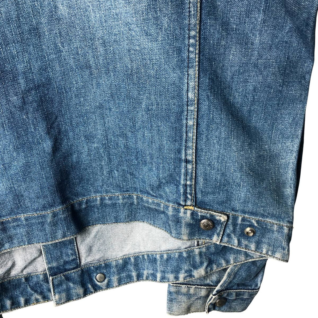 2000'S Levi's Engineered Euro Model 70100-0835 draped denim jacket, men's size L cotton blue type Vintage Second Hand